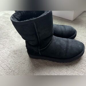 UGG Black Suede Boots